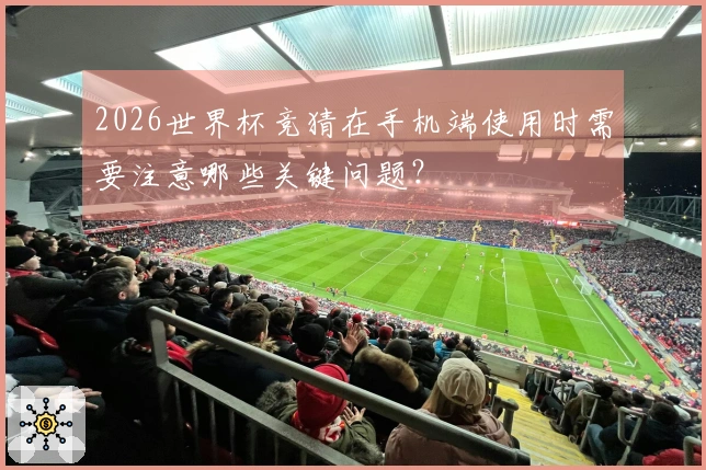 2026世界杯竞猜在手机端使用时需要注意哪些关键问题？