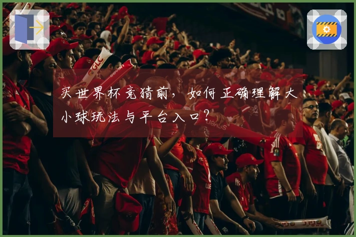买世界杯竞猜前，如何正确理解大小球玩法与平台入口？